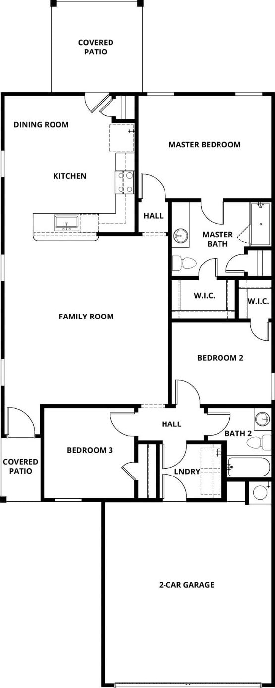 16434 Blossom Grove Dr, Conroe, TX 77303 - home floor plan