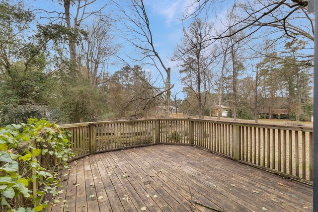 view of deck