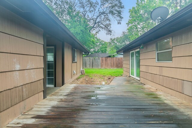 view of deck