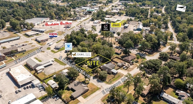 111 S Roosevelt Ave, Cleveland, TX 77327 - view of property location featuring property parcel outlined