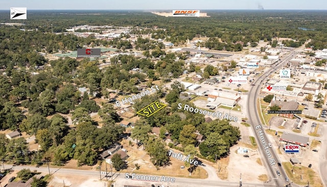 111 S Roosevelt Ave, Cleveland, TX 77327 - aerial view of a forest