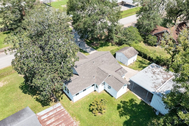 111 S Roosevelt Ave, Cleveland, TX 77327 - aerial view of property and surrounding area