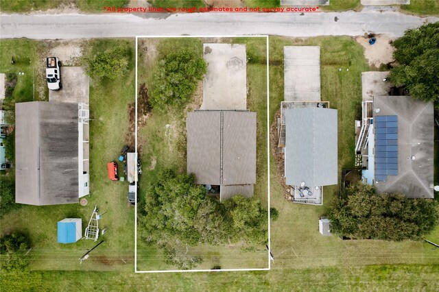view of property location featuring property parcel outlined