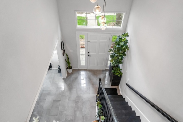 16603 April Hill St, Houston, TX 77095 - foyer with baseboards