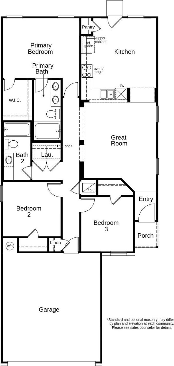 2826 Lyra Ct, Fresno, TX 77545 - home floor plan