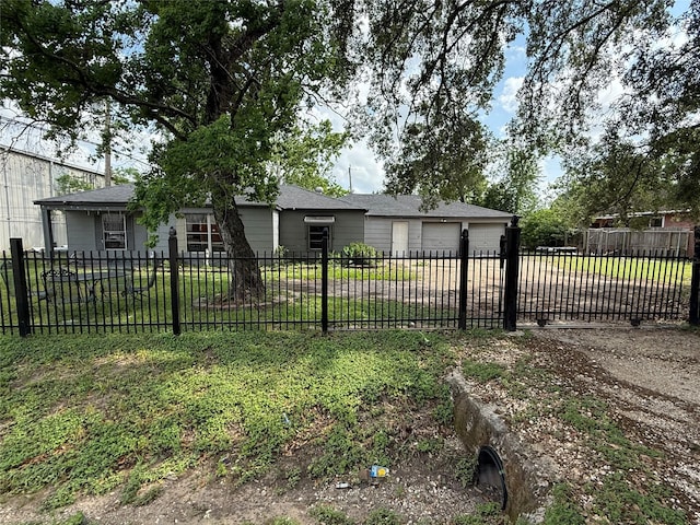 10211 Tangiers Rd, Houston, TX 77041 - view of front of property featuring a garage and driveway