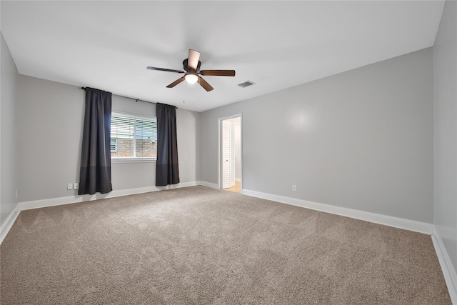 12443 Honeywood Trl, Houston, TX 77077 - carpeted spare room with a ceiling fan and baseboards