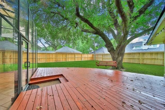 12443 Honeywood Trl, Houston, TX 77077 - view of wooden terrace