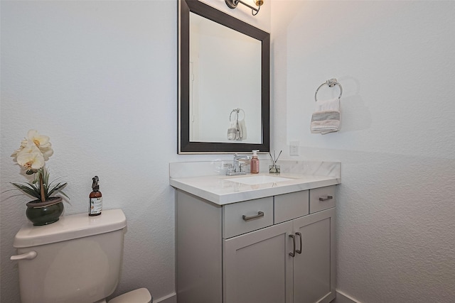 29851 Aaron River Trl, Fulshear, TX 77441 - half bathroom featuring toilet and vanity