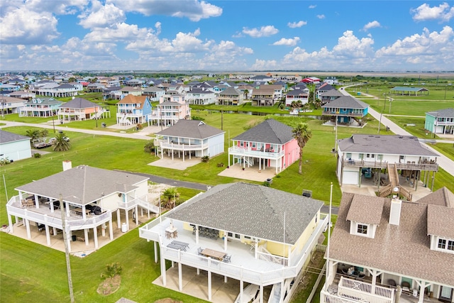 2296 Martinique, Crystal Beach, TX 77650 - aerial perspective of suburban area