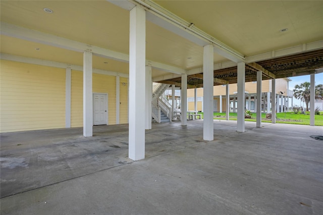 2296 Martinique, Crystal Beach, TX 77650 - garage with a carport