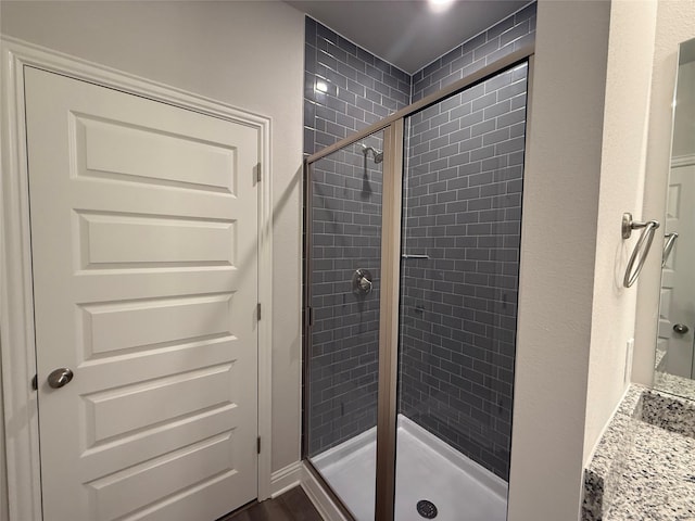 4329 W Bayou Maison Cir, Dickinson, TX 77539 - bathroom with a shower stall