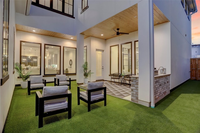 2702 Westgrove Ln, Houston, TX 77027 - building lobby with recessed lighting