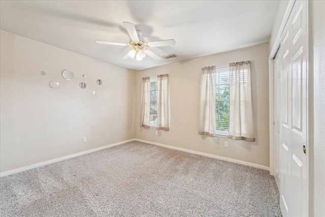 1301 Wilderness Pines Dr, Friendswood, TX 77546 - carpeted empty room with ceiling fan and baseboards