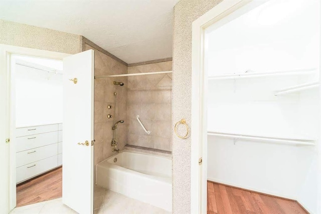 2707 Williams Grant St, Sugar Land, TX 77479 - full bathroom featuring shower / tub combination and wood finished floors