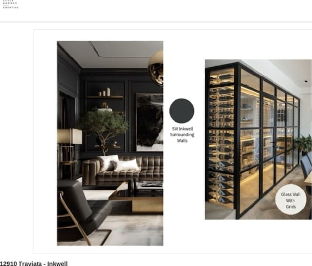 view of marketing collateral with multiple images