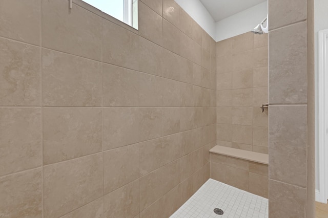 11826 Tranquility Summit Dr, Cypress, TX 77433 - full bathroom with tiled shower