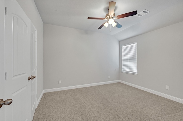 11826 Tranquility Summit Dr, Cypress, TX 77433 - carpeted spare room with ceiling fan and baseboards