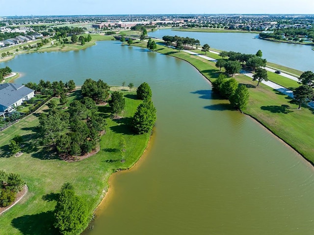 11826 Tranquility Summit Dr, Cypress, TX 77433 - drone / aerial view of a nearby body of water