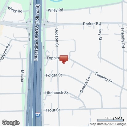 map / location of property area