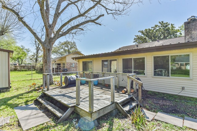 12938 Dermott Dr, Houston, TX 77065 - view of deck
