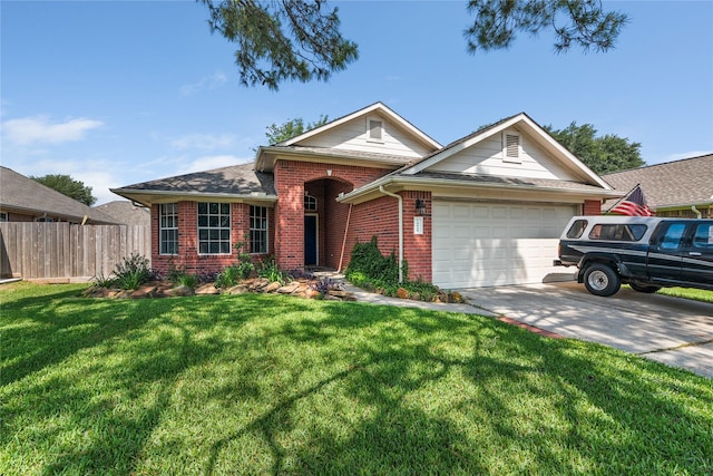 14925 Cypress Ridge Grove Ln, Cypress, TX 77429 - single story home with brick siding, a garage, and concrete driveway