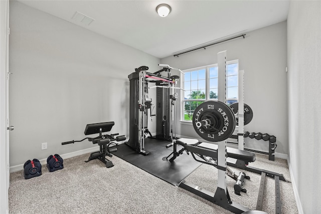 2411 Jitterbug Ln, Katy, TX 77493 - exercise room with baseboards