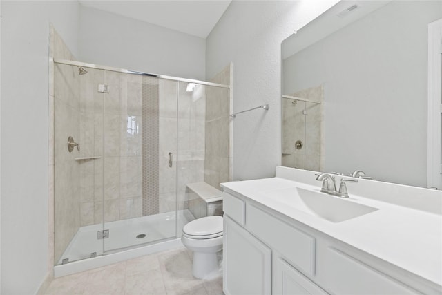 2411 Jitterbug Ln, Katy, TX 77493 - full bath with toilet, vanity, and a stall shower