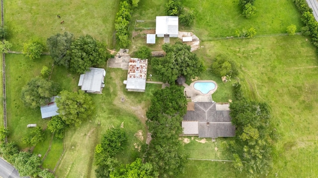 6825 Highland Rd, Santa Fe, TX 77517 - bird's eye view of a pool