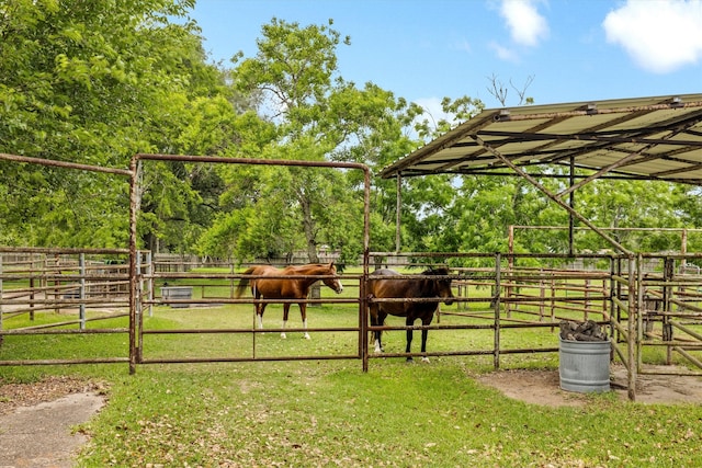 6825 Highland Rd, Santa Fe, TX 77517 - view of community featuring an exterior structure and an outdoor structure