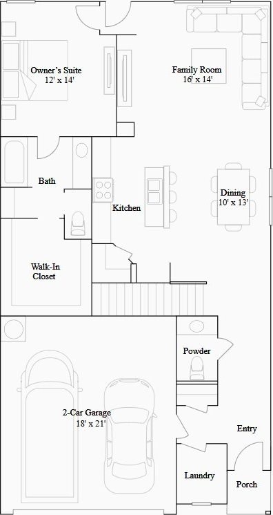 floor plan / room layout
