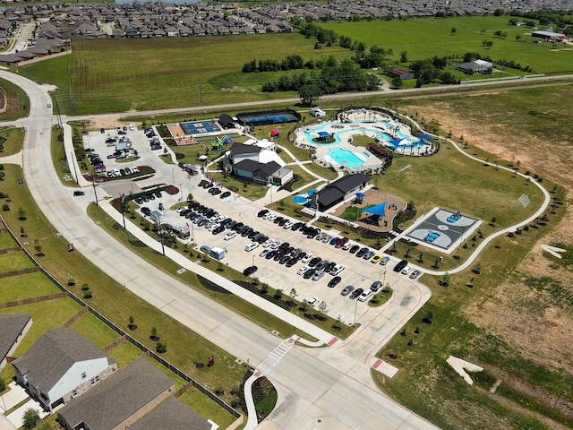 drone / aerial view