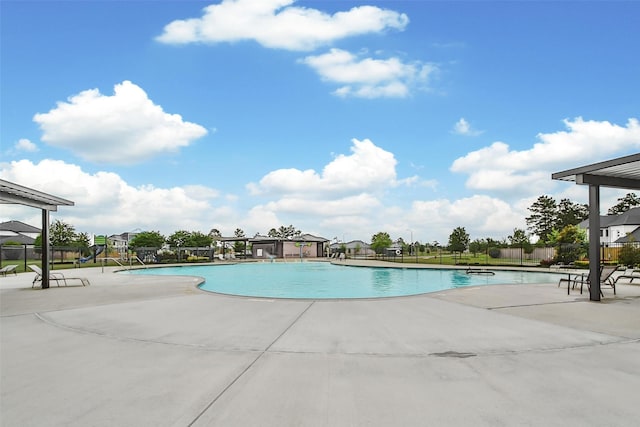 22110 Sam Raburn Dr, Tomball, TX 77375 - community pool featuring fence and a patio area