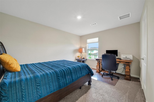 22110 Sam Raburn Dr, Tomball, TX 77375 - carpeted bedroom with baseboards and recessed lighting