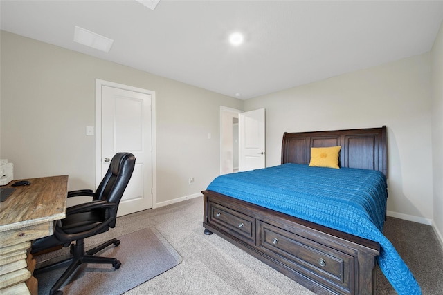 22110 Sam Raburn Dr, Tomball, TX 77375 - bedroom with carpet floors, baseboards, and an office area