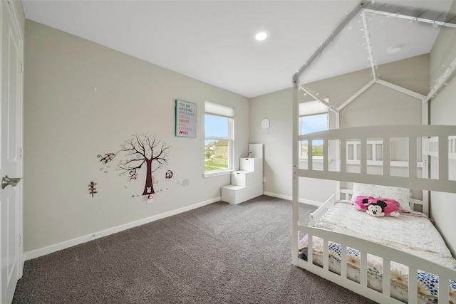 22110 Sam Raburn Dr, Tomball, TX 77375 - bedroom featuring carpet floors, baseboards, and recessed lighting