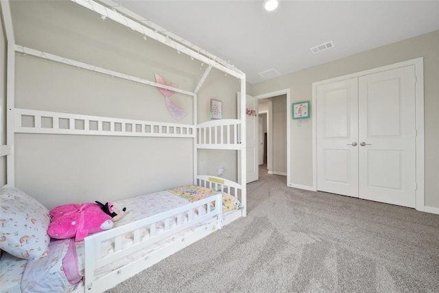 22110 Sam Raburn Dr, Tomball, TX 77375 - bedroom with carpet, baseboards, and a closet