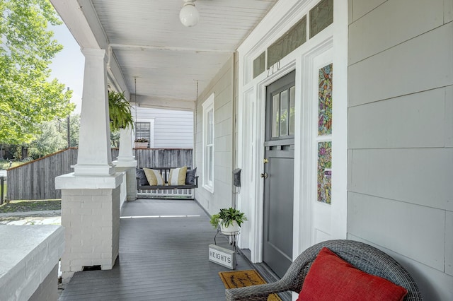 710 Woodland St, Houston, TX 77009 - entrance to property featuring covered porch