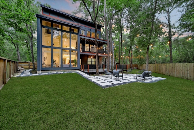 140 S Timber Top Dr, Spring, TX 77380 - back of house with a patio