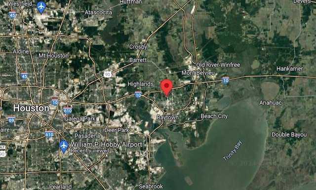 6051 Garth Rd Unit 3, Baytown, TX 77521 - aerial overview of property's location