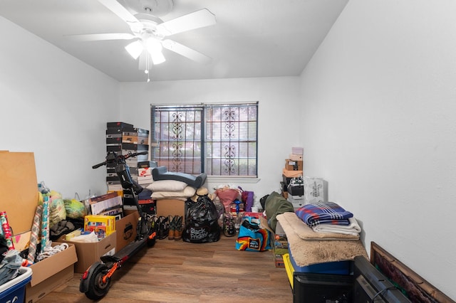4914 Airport Blvd, Houston, TX 77048 - storage with a ceiling fan