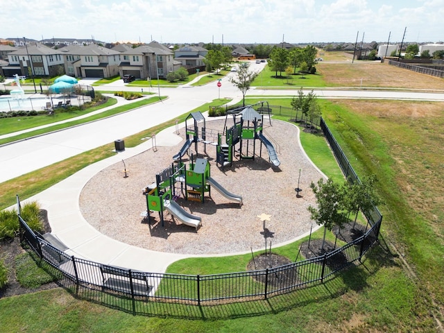 4438 Andorno Dr, Katy, TX 77449 - community jungle gym featuring a residential view