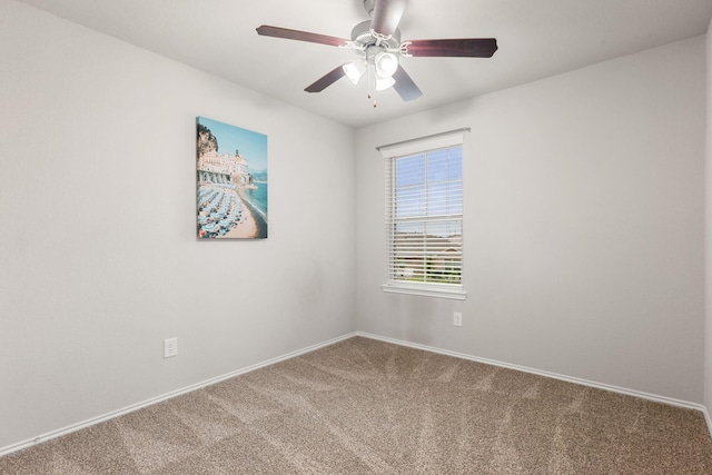 4438 Andorno Dr, Katy, TX 77449 - carpeted empty room featuring baseboards and ceiling fan