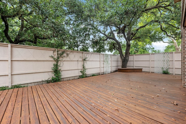7615 Brae Acres Ct, Houston, TX 77074 - wooden terrace with fence
