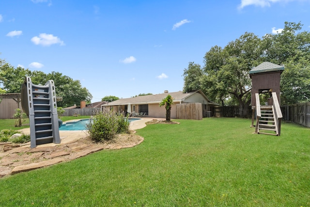 1001 Windy Dr, Brenham, TX 77833 - view of yard featuring stairway