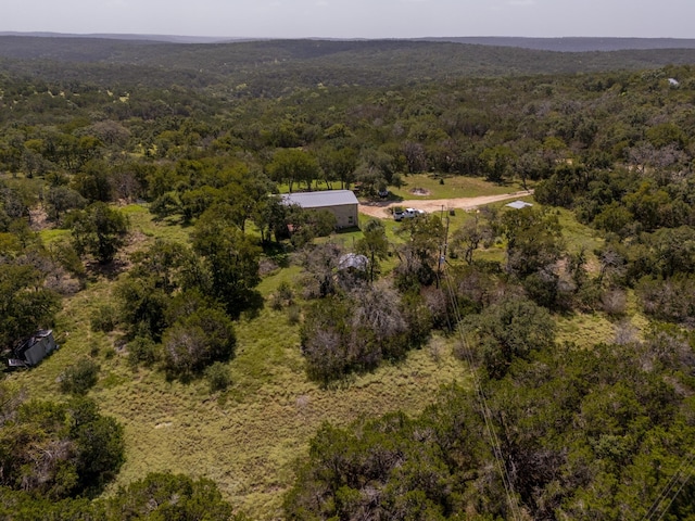 1651 Jdj Dr, New Braunfels, TX 78132 - drone / aerial view of a heavily wooded area