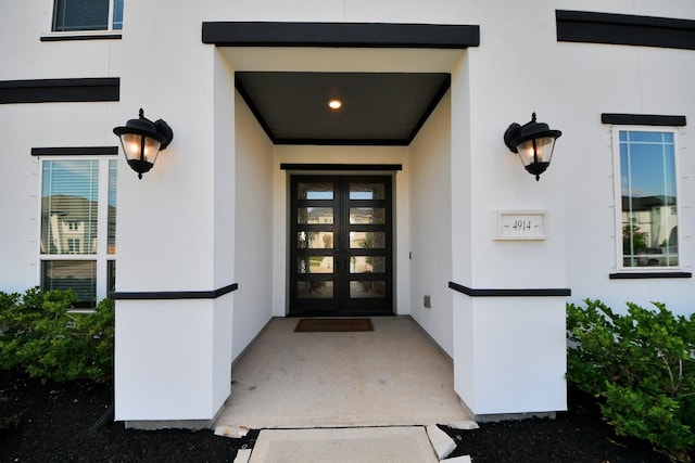 4914 Olive Province Ln, Manvel, TX 77578 - view of exterior entry featuring stucco siding