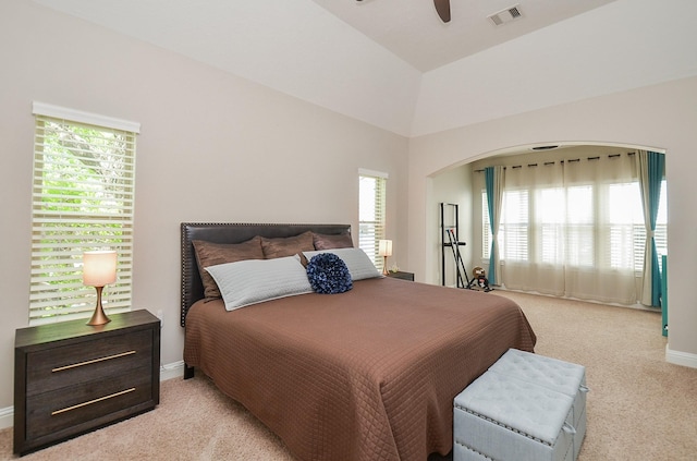 1913 Rosewood St, Houston, TX 77004 - bedroom featuring light colored carpet, multiple windows, and baseboards
