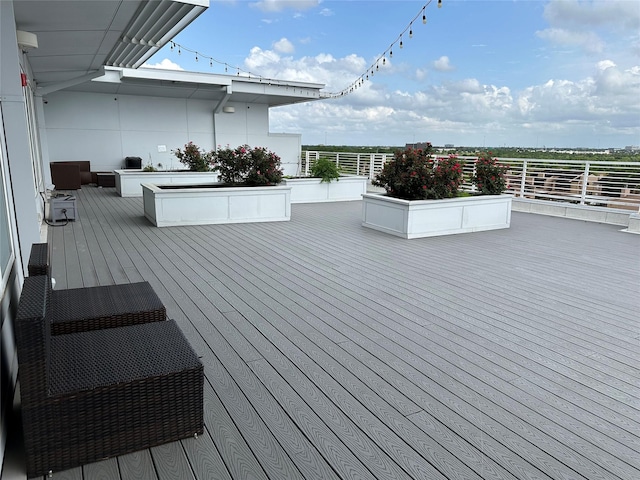 6955 Turtlewood Dr Unit 502, Houston, TX 77072 - view of wooden terrace