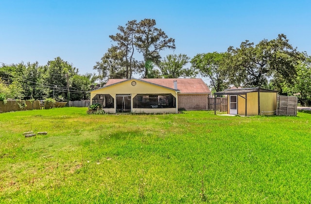 9118 Nyssa St, Houston, TX 77078 - rear view of house with a shed and an outbuilding